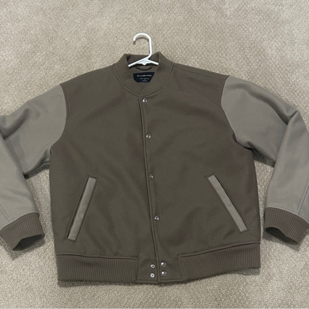 Abercrombie & Fitch Two-Tone Bomber Jacket